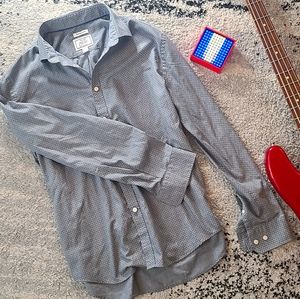 Jos A Bank grey button down
